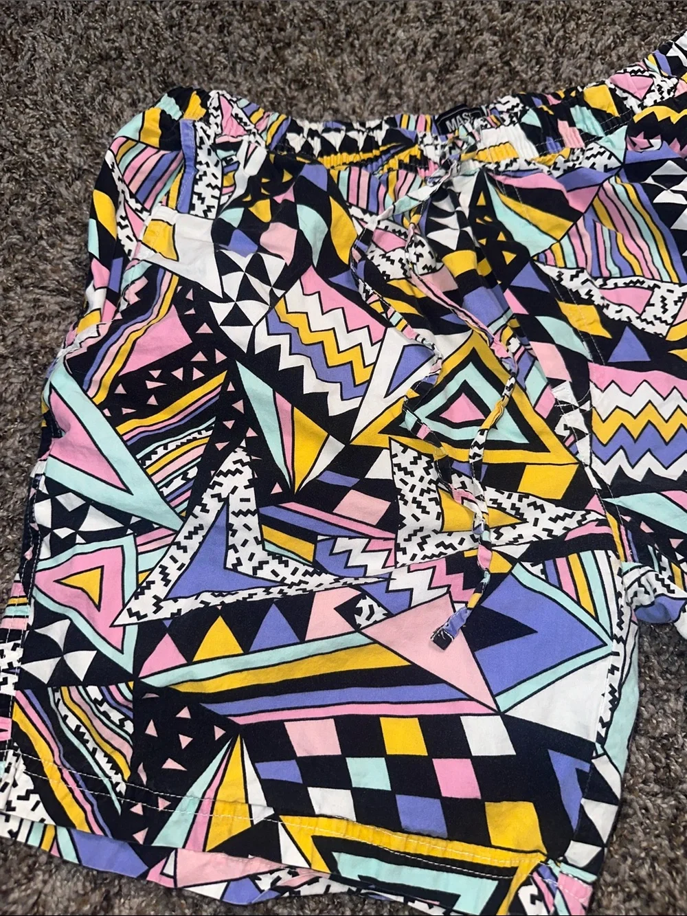 Mossimo Multicolor Geometric Print Women’s Shorts